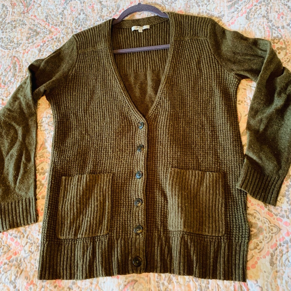 Madewell 100% merino wool cardigan